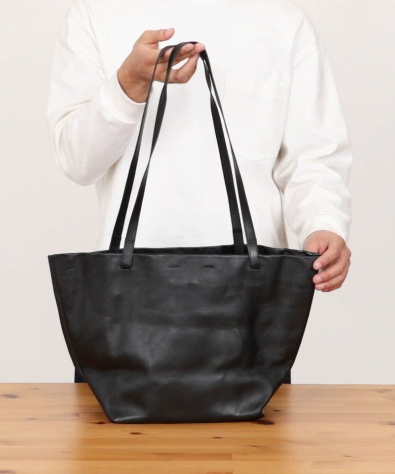 Firsthand/Leather Tote Bag / 舟形トート / 牛革 / 撥水レザー / A4