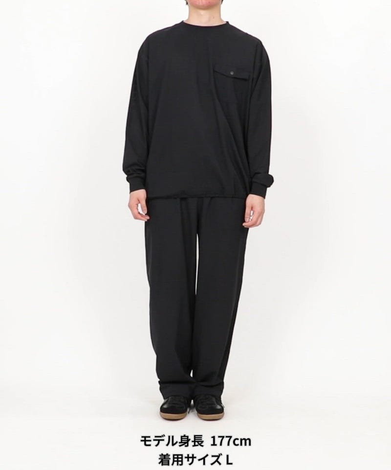 FREAK'S STORE/パッカブル ロングスリーブ トラベルセットアップ