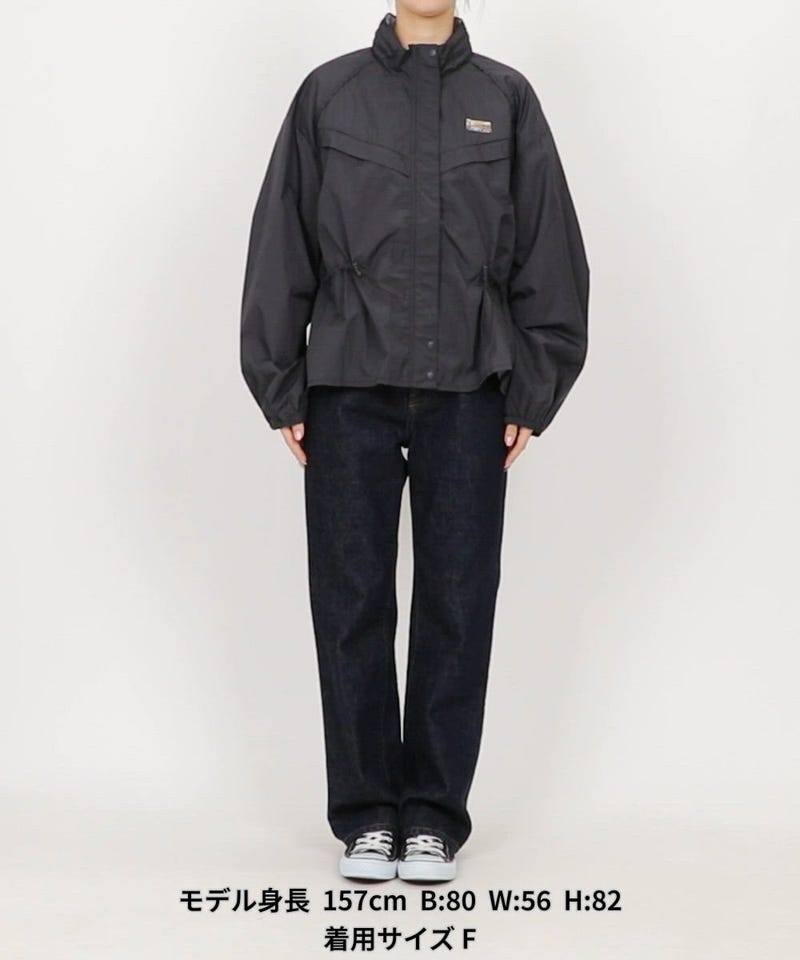 FREAK'S STORE/Super Light Nylon 配色 ジップパーカー＜セットアップ
