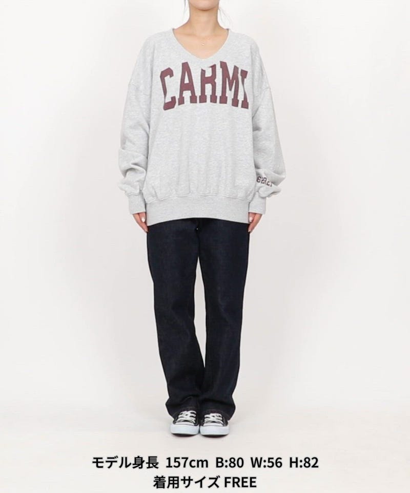 FREAK'S STORE/ヴィンテージライク Vネックロゴスウェット｜Daytona