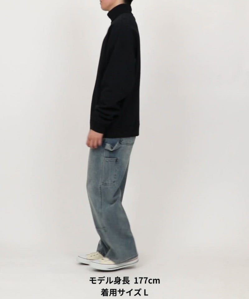 FREAK'S STORE/12oz ヘビーウェイト ビッグシルエット タートルネック