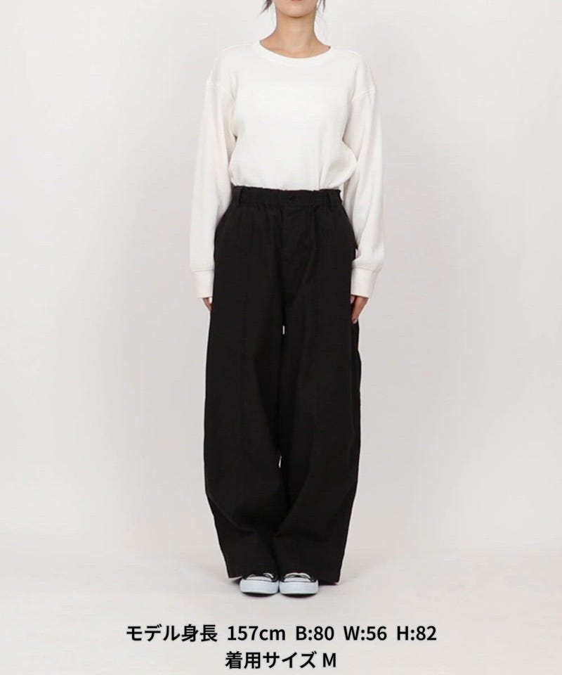 FREAK'S STORE/イージー ボリューム バックツイル パンツ【限定展開