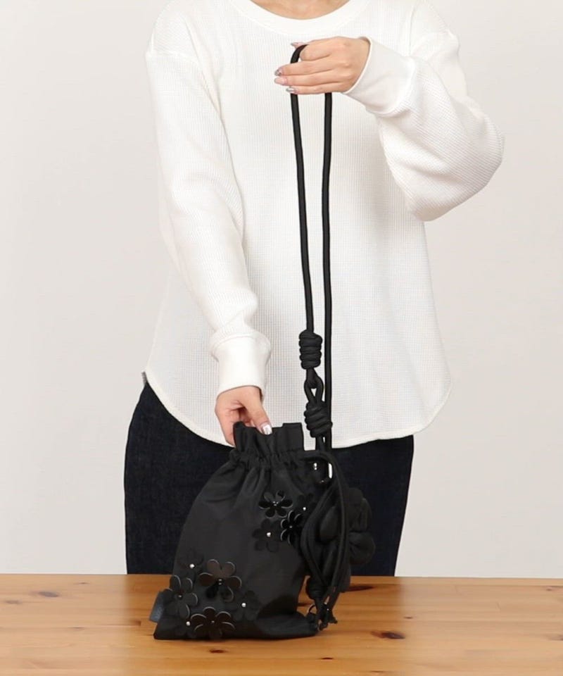 OUTDOOR PRODUCTS/別注 FLOWERS キンチャクショルダーバッグ｜Daytona