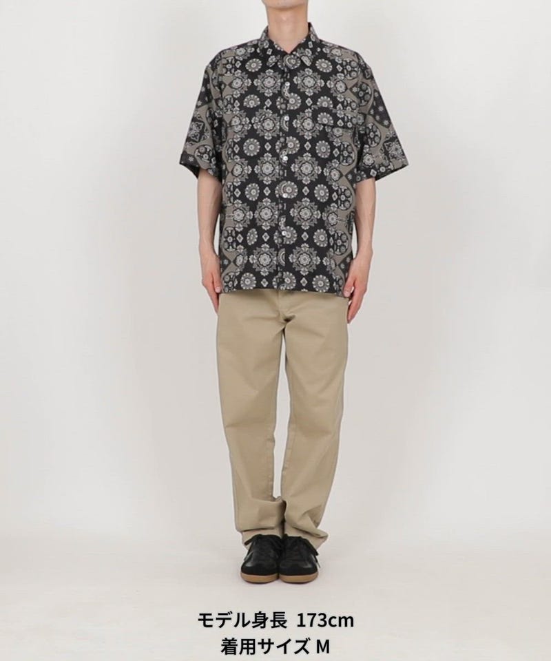 FREAK'S STORE/【新色追加】インド製 リラックスフィット バティック柄