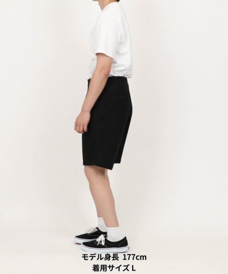 FREAK'S STORE/LINEN COTTON EASY SHORTS 【セットアップ対応