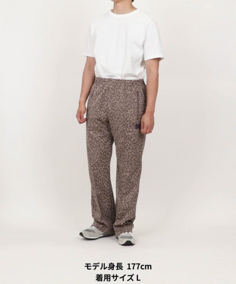 Needles/別注 Track Pant-Poly Jacquard. leopard｜Daytona Park