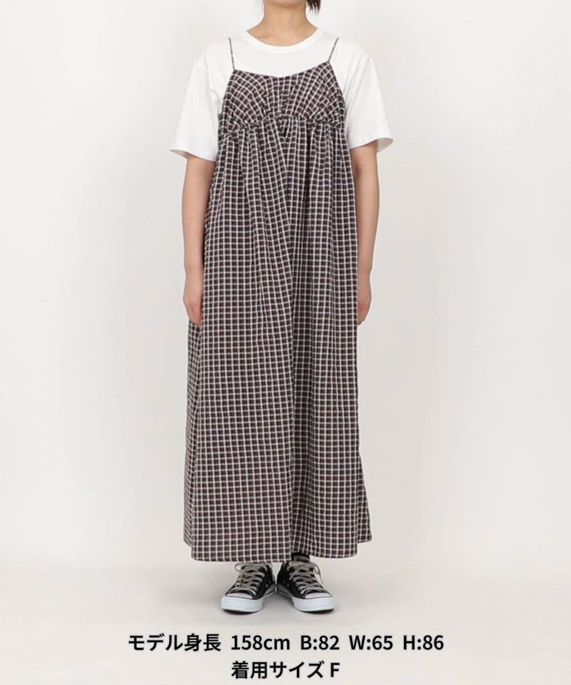 美品　BURBERRYBLUELABEL　バックリボン キャミソール　チェック BURBERRY LONDON BLUE LABEL】ノバチェック キャミソール リボン