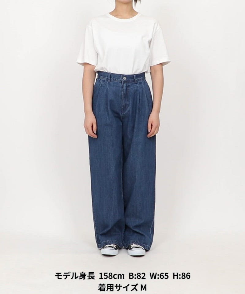 ダークブルー ストレートデニムパンツ 定価2万 FREAK'S STORE/2タックストレートデニムパンツ【限定展開】｜Daytona