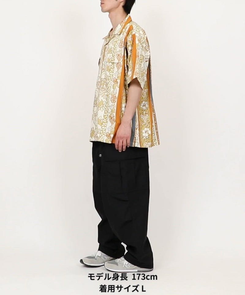 FREAK'S STORE/インド製 リラックスフィット バティック柄プリント
