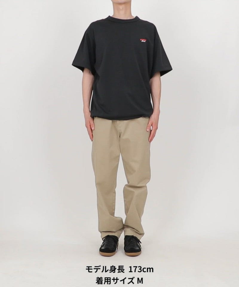 NANGA/別注 neo-PRO スピンドル バックプリントTシャツ 日本製 UV