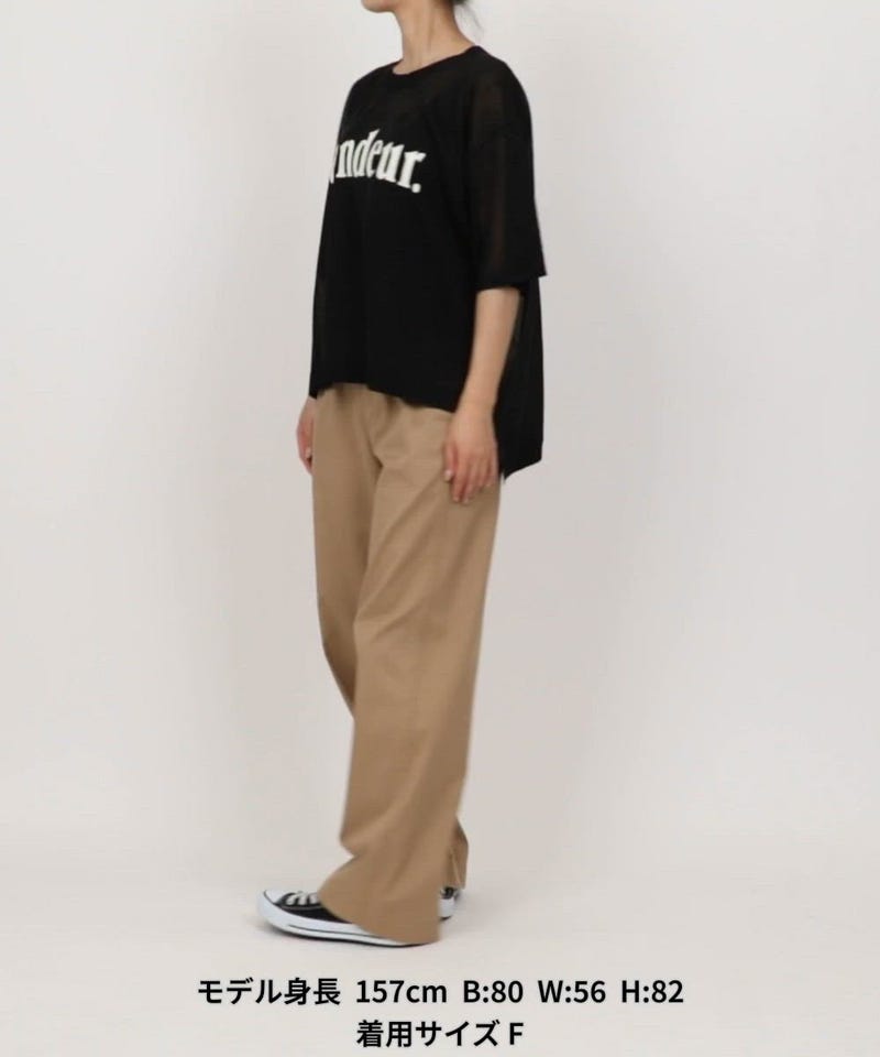 FREAK'S STORE/シアーロゴニット/半袖ニット｜Daytona Park(FREAK'S