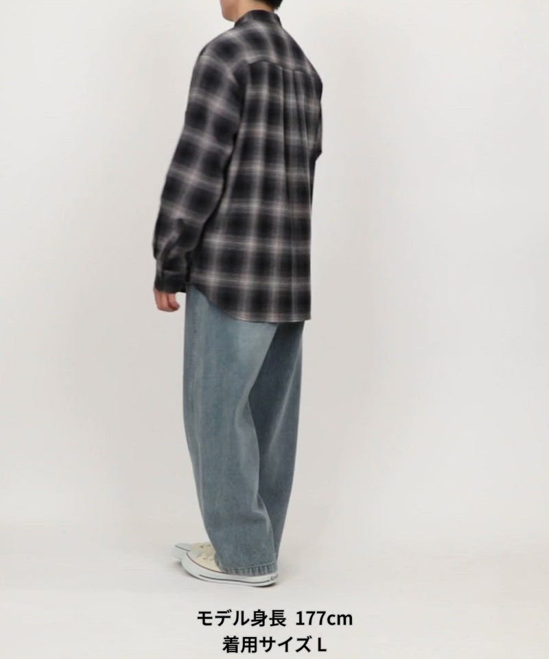 FREAK'S STORE/Relax Fit リラックスフィット オンブレチェック バンド