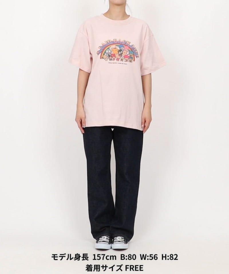 FREAK'S STORE/サンリオキャラクターズ レインボーロックTシャツ