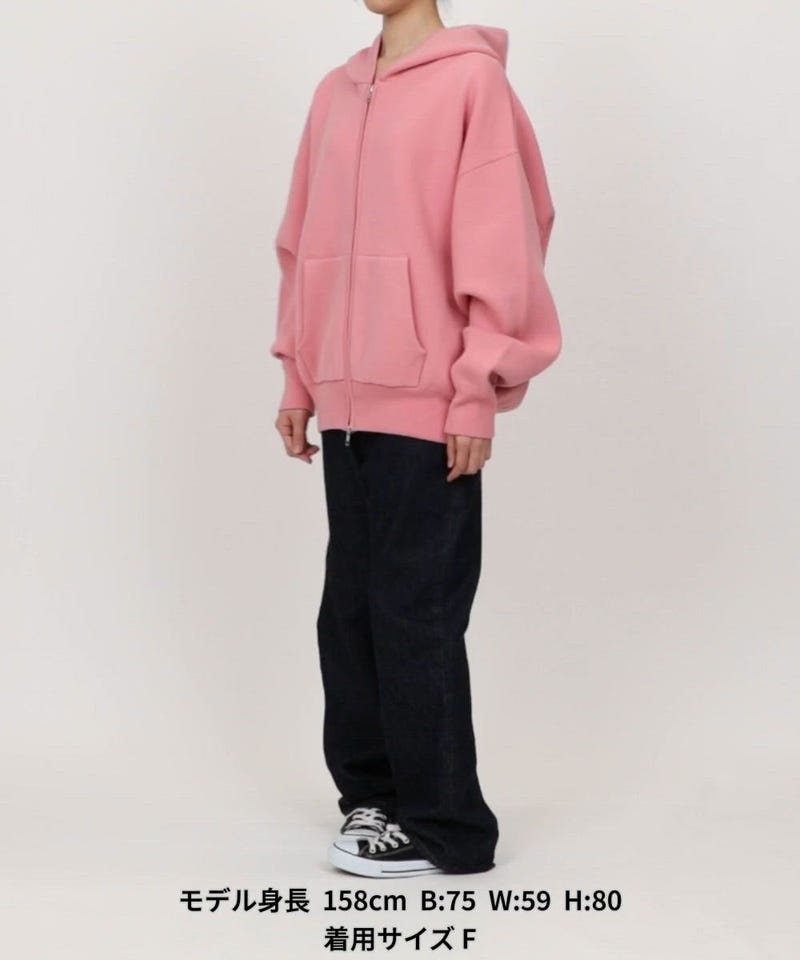 FREAK'S STORE/＜マシーンウォッシャブル＞ スウェットライクジップ