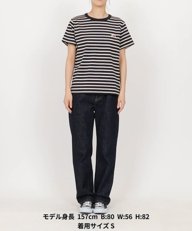 FRUIT OF THE LOOM/＜新色追加＞別注 ベーシック ボーダー半袖Tシャツ