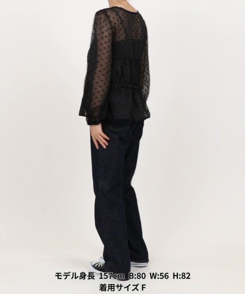 FREAK'S STORE/花柄刺繍 シアーブラウス｜Daytona Park(FREAK'S STORE