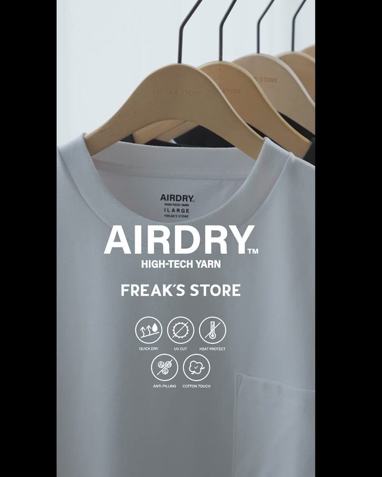 FREAK'S STORE/AIRDRY HIGH TECHYARN 7.7オンス ビックシルエット