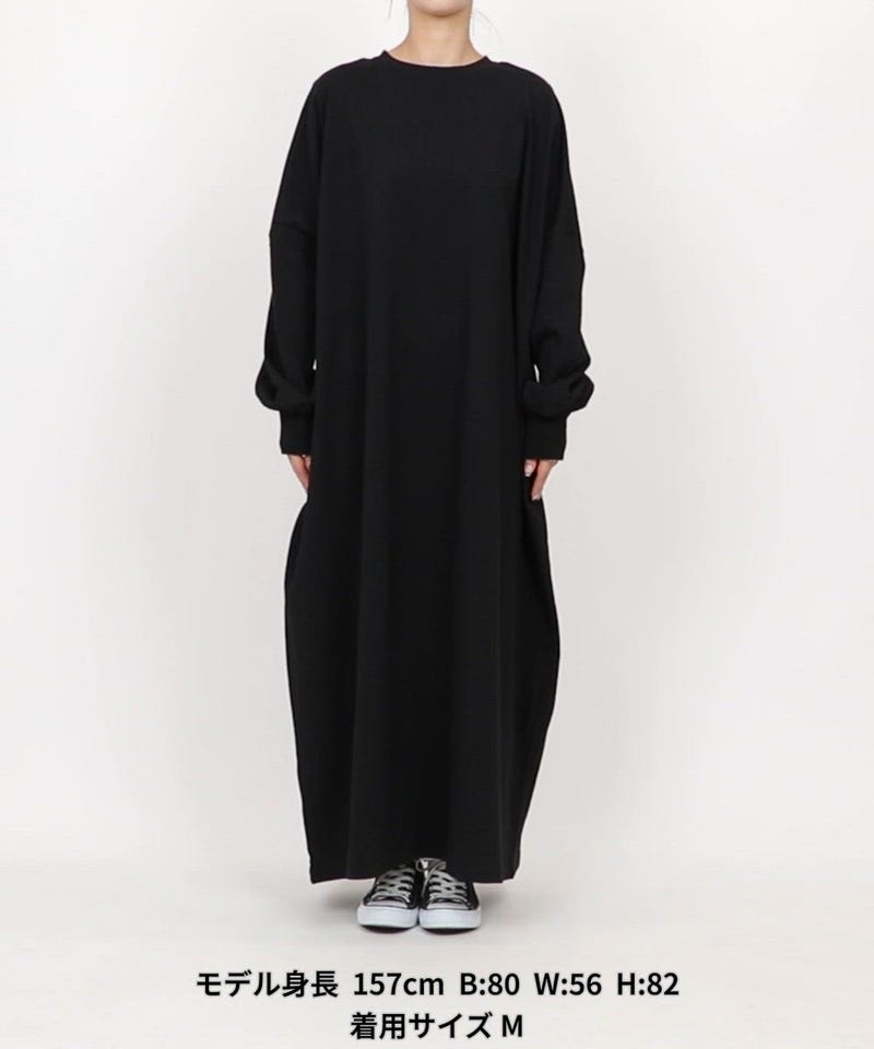 極美品 24ss セオリー リヨセルジャージーショートスリーブドルマンワンピース FREAK'S STORE/オーバーサイズドルマンスリーブワンピース【限定展開