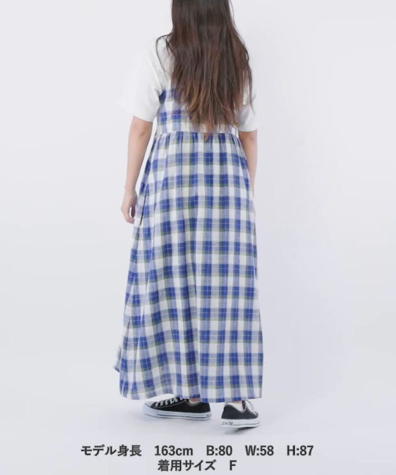 FREAK'S STORE/リネンチェック キャミワンピース｜Daytona Park
