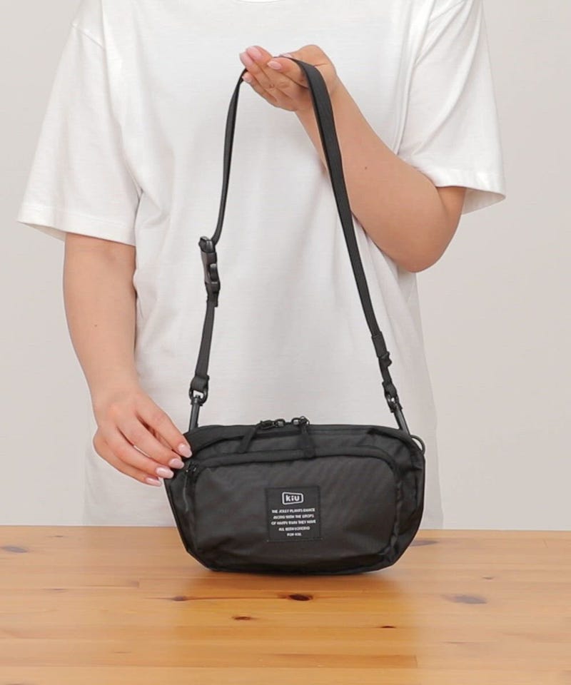 KiU/300D FP MINI SHOULDER BAG フロントポケットミニショルダーバッグ