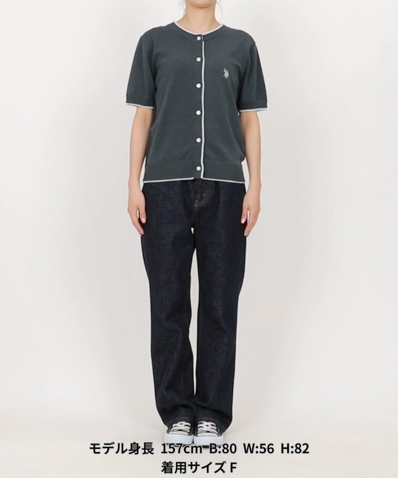 U.S. POLO ASSN./＜接触冷感＞別注 ショートスリーブ フェイク