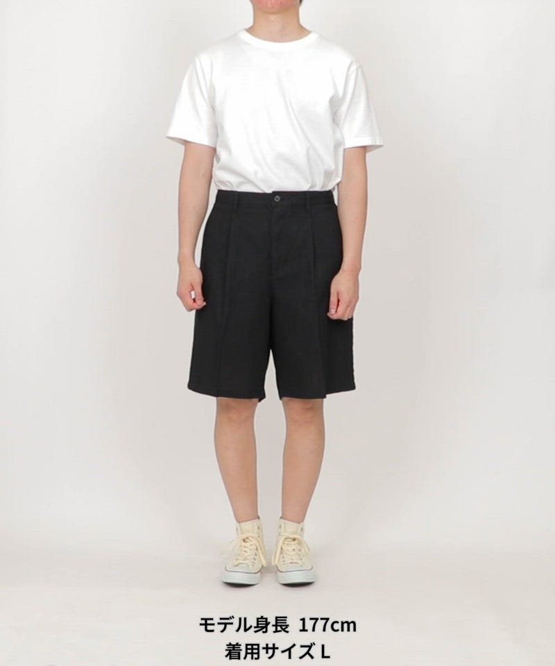 FREAK'S STORE/LINEN COTTON EASY SHORT PANTS｜Daytona Park(FREAK'S