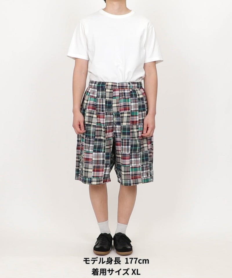 【GREEN】(M)パッチワークショーツ 楽天市場】パンツ ショーツ ショートパンツ メンズ レディース パッチ