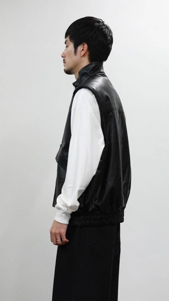 FREAK'S STORE/フェイクレザー ボアベスト｜Daytona Park(FREAK'S