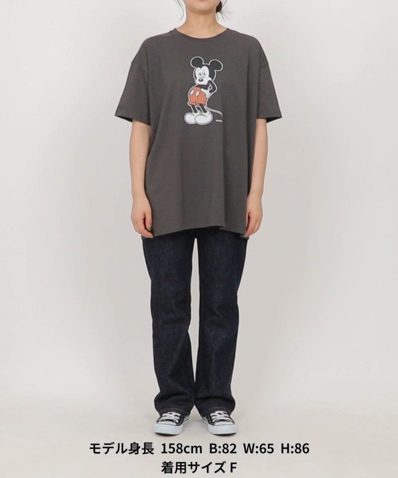 FREAK'S STORE/別注/前後/Mickey Mouse/ミッキーマウス 半袖Tシャツ