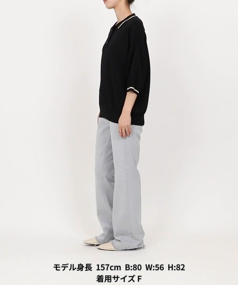ヤシキ2着 19 ニットコート 半袖ポロシャツ sayatomo VICTIM ニット