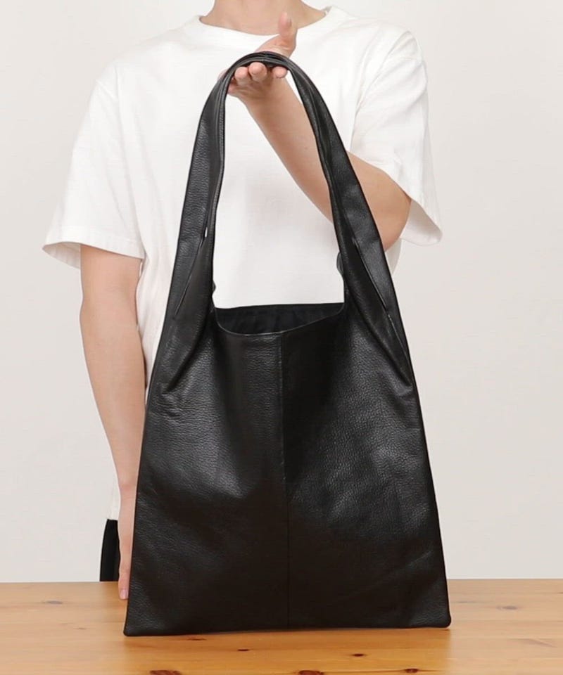 Firsthand/Leather Marche Bag / レザーマルシェ / トートバッグ