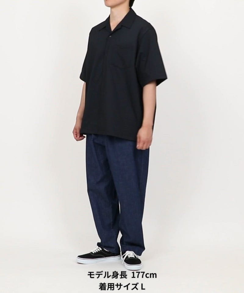 FREAK'S STORE/AIRDRY 高機能素材 ビックシルエット スナップボタン