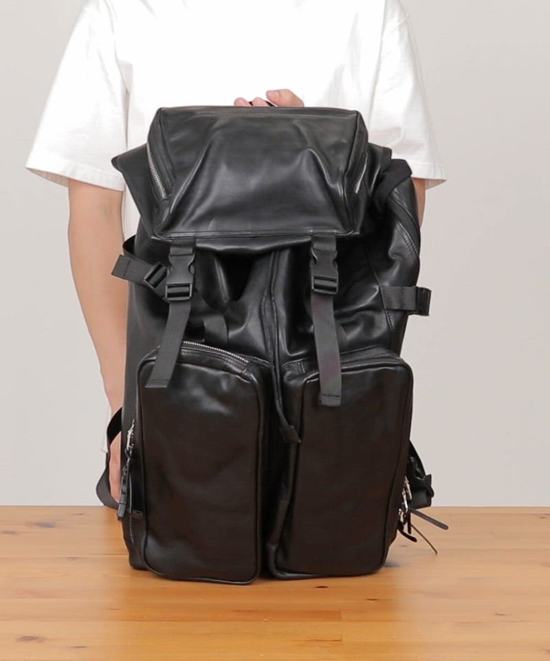 バックパック　レザー Firsthand/Leather Backpack L / レザーバックパック / 牛革 / 撥水