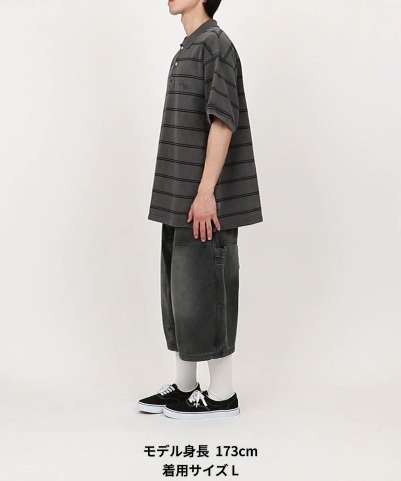 NAUTICA/New Over Dye Border Polo Shirt｜Daytona Park(FREAK'S STORE