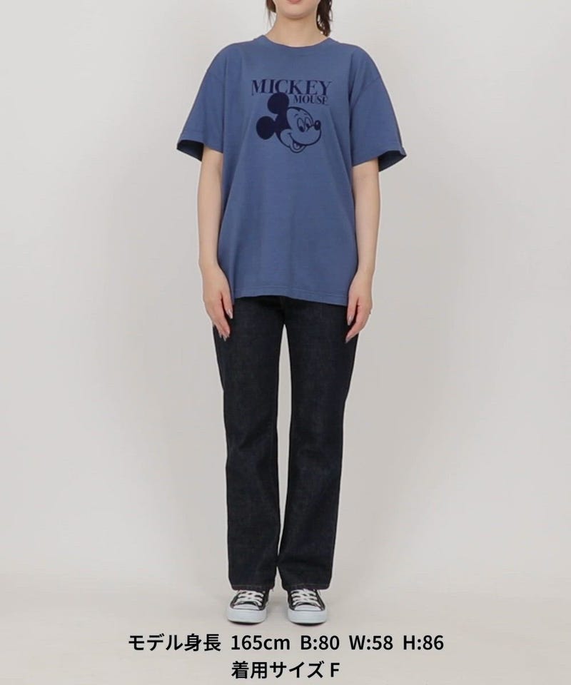FREAK'S STORE/【MICKEY MOUSE】フロッキーTシャツ｜Daytona Park