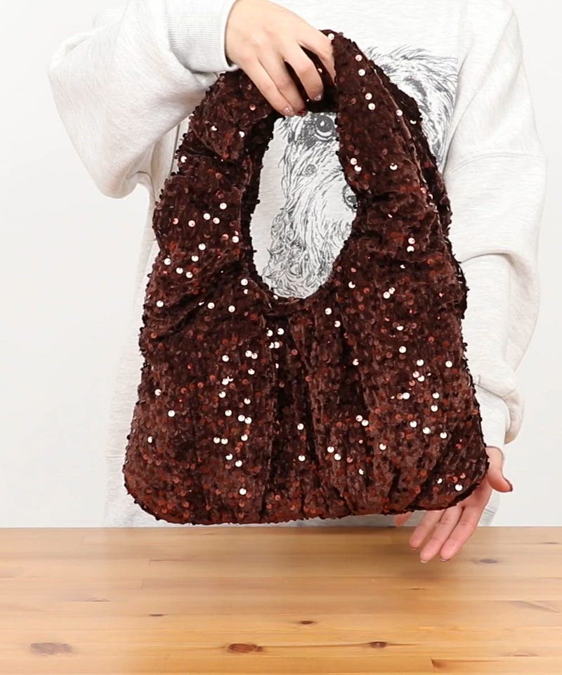 FREAK'S STORE/2WAY スパンコールギャザーバッグ｜Daytona Park