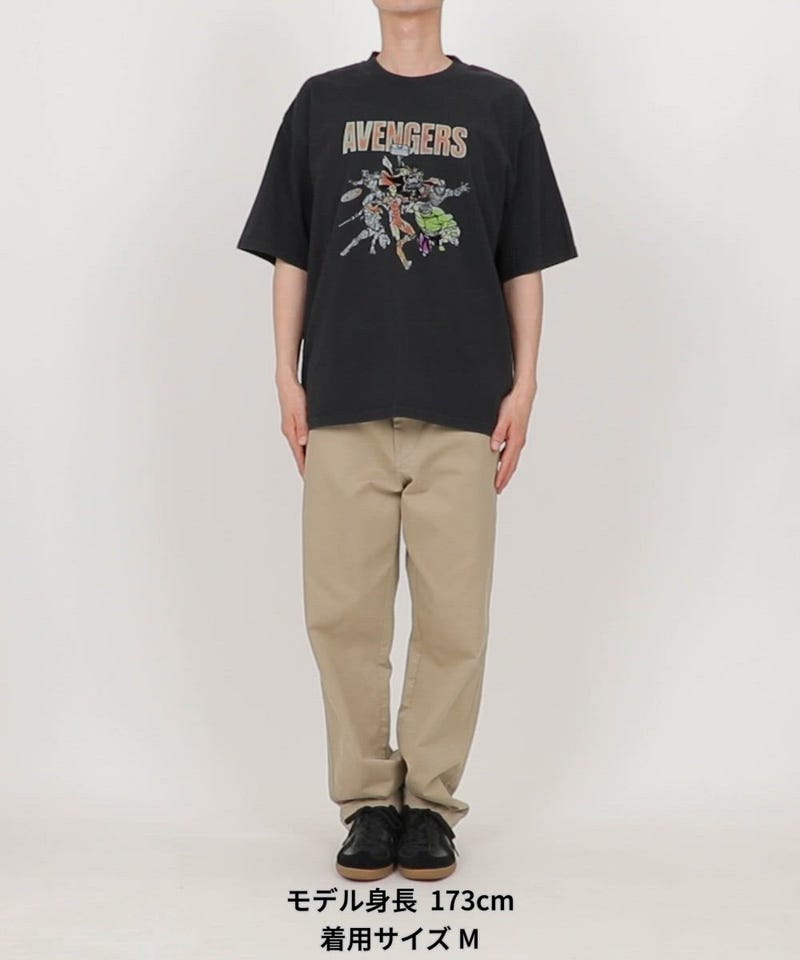 FREAK'S STORE/MARVEL/マーベル アベンジャーズ クルーネックTシャツ