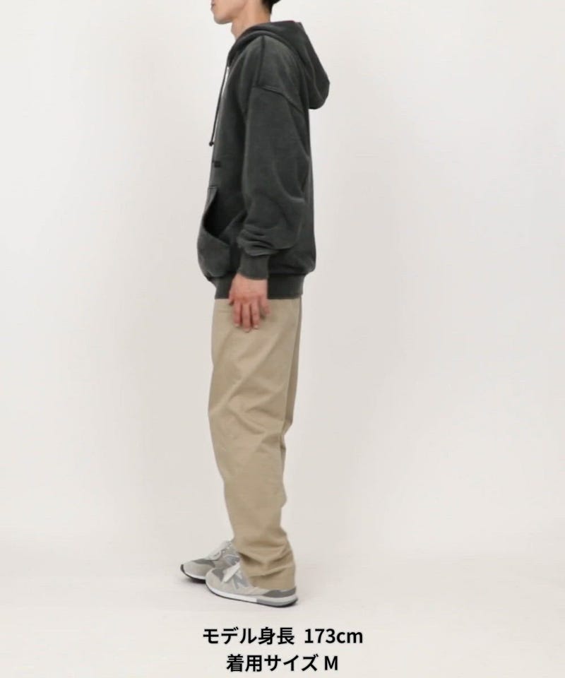 NAUTICA/Bleach Washed Hidden Logo Sweat Zip Hoodie｜Daytona Park