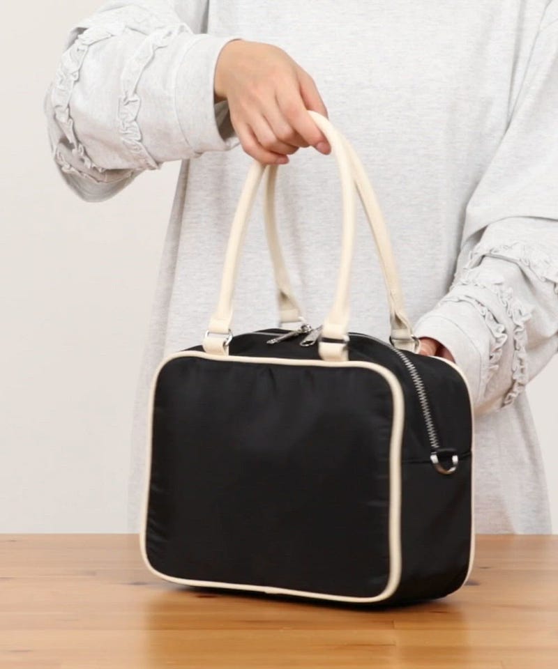 OUTDOOR PRODUCTS/別注 リボン付きナイロンボストンバッグ｜Daytona