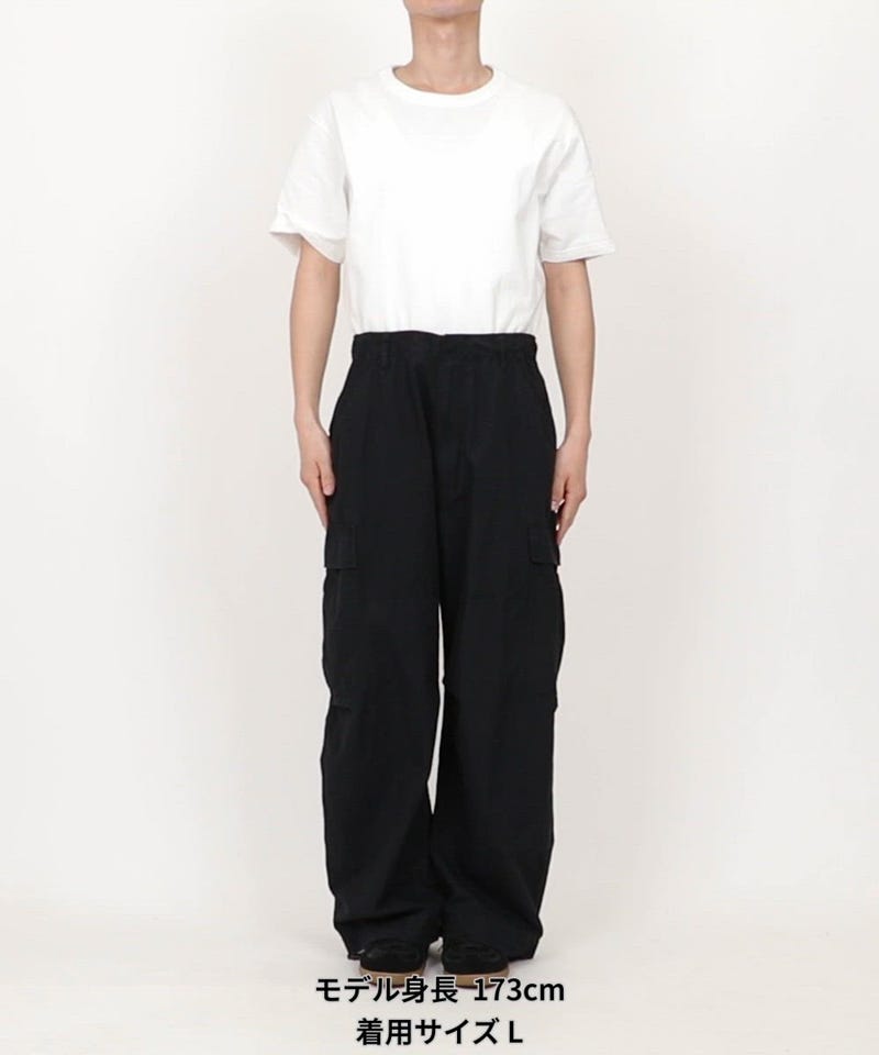 NAUTICA/カーブシルエット リップストップ カモフラージュ柄 カーゴ