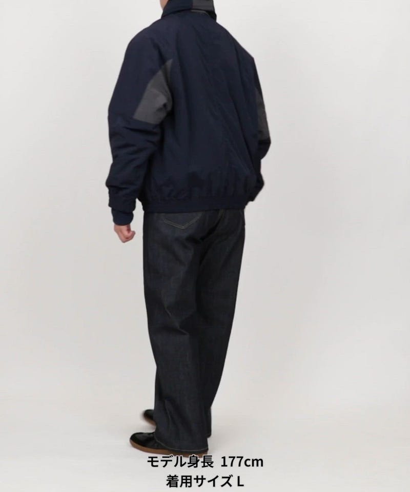 FREAK'S STORE/3WAY ビッグシルエット ナイロン フリース ジップ