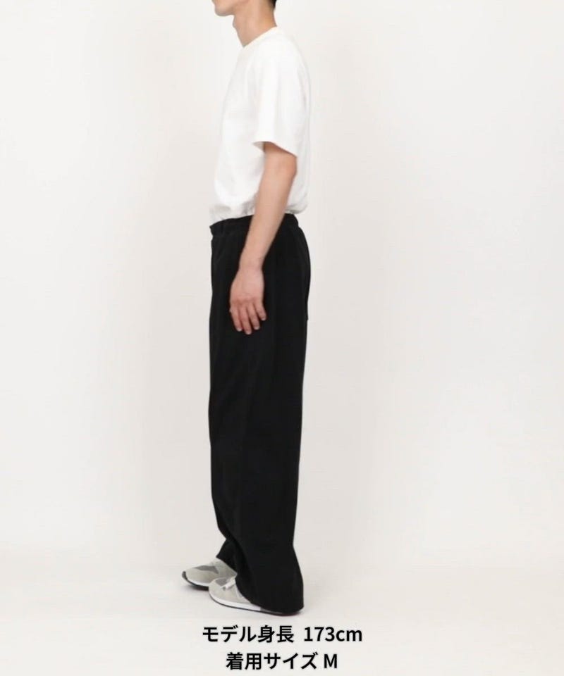 FREAK'S STORE/接触冷感 カーブシルエット ボンディング ワイド