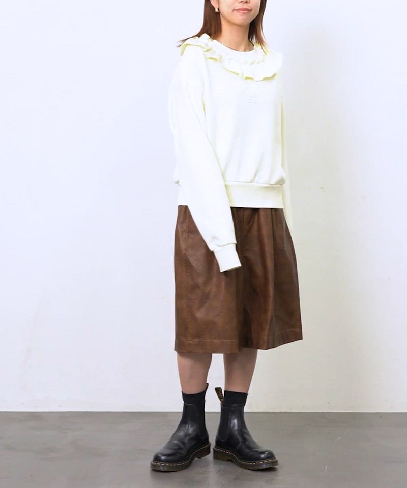 NAUTICA/襟フリル ピグメントスウェット｜Daytona Park(FREAK'S STORE