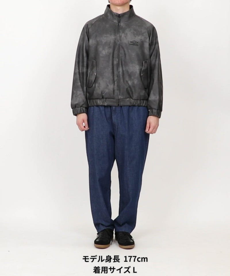 UMBRO/別注 Leatherette Stand Collar Blouson｜Daytona Park(FREAK'S