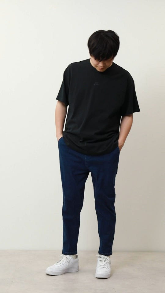 FREAK'S STORE/ベーシックシルエット ストレッチ イージーテーパード