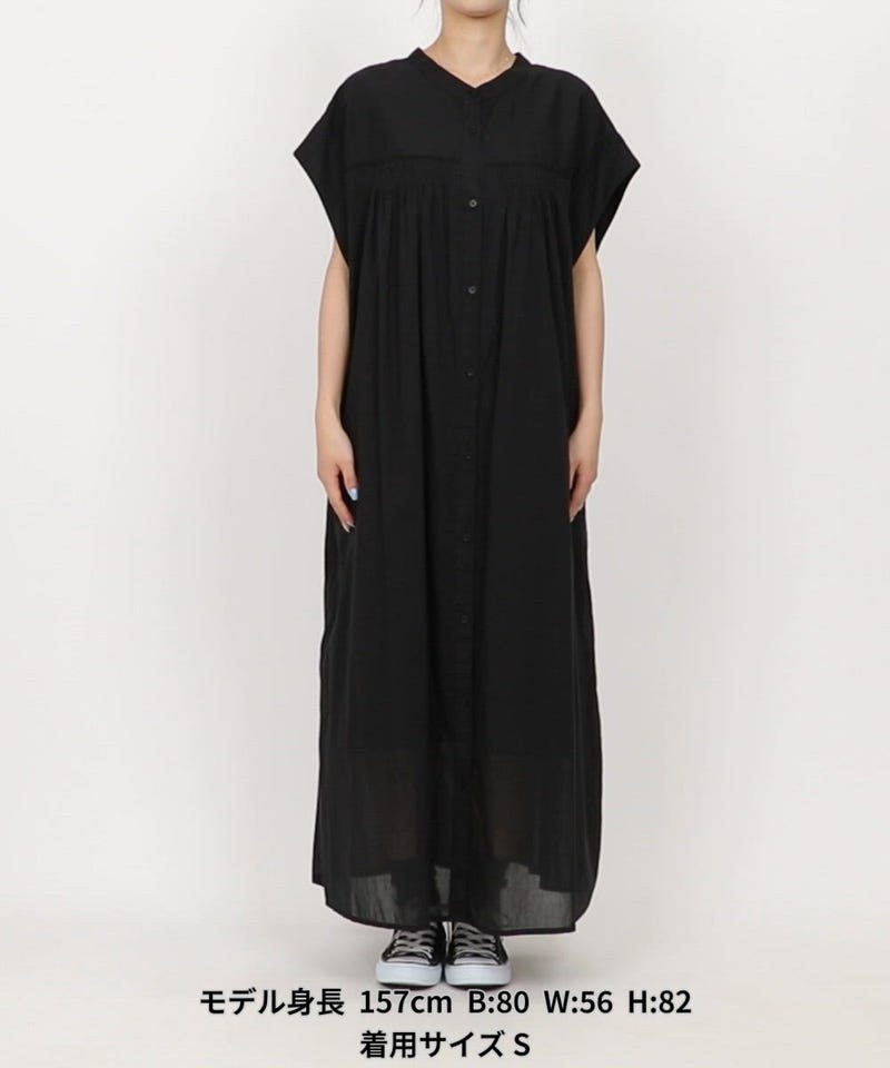 FREAK'S STORE/インドボイル ハシゴレース ボタン ノースリーブ