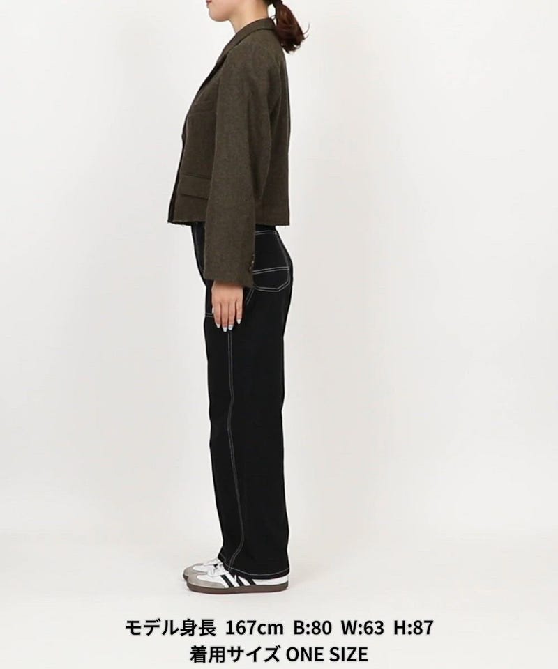 NAUTICA/ヘリンボーンツイード カットオフジャケット｜Daytona Park