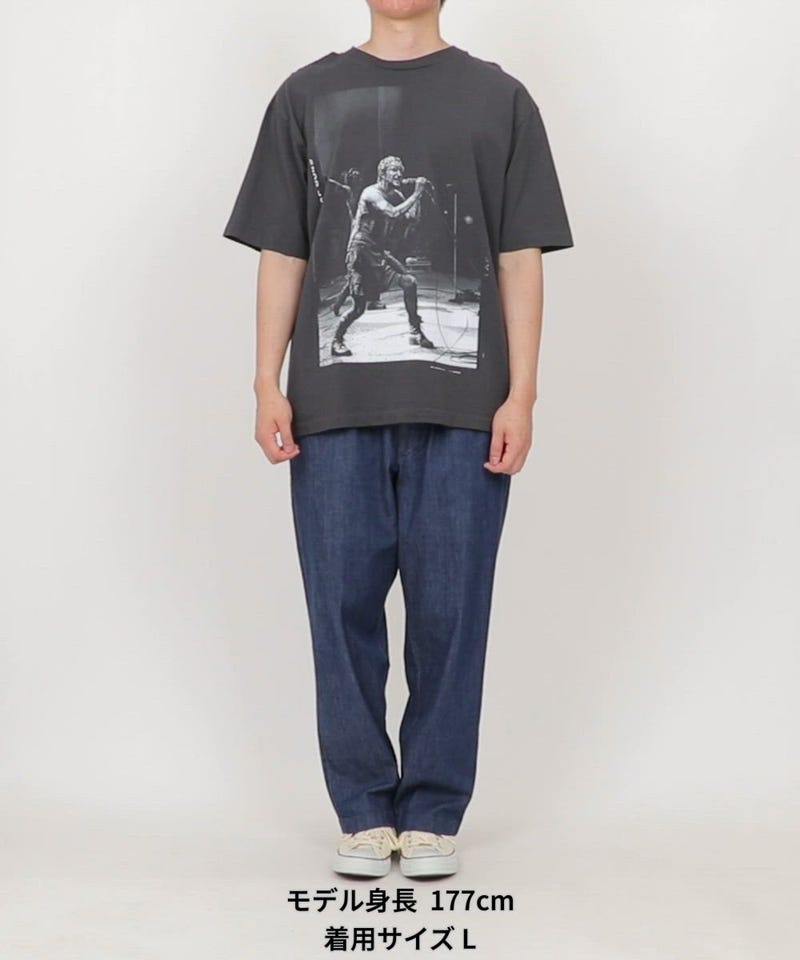 OPEN STUDIO/NIN SELF DESTRUCT 1994 クルーネック バンドTシャツ