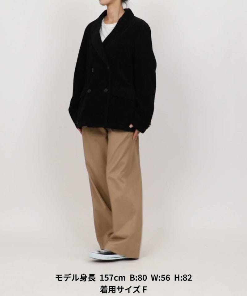 NAUTICA/ヴィンテージライク コーデュロイ ダブルジャケット