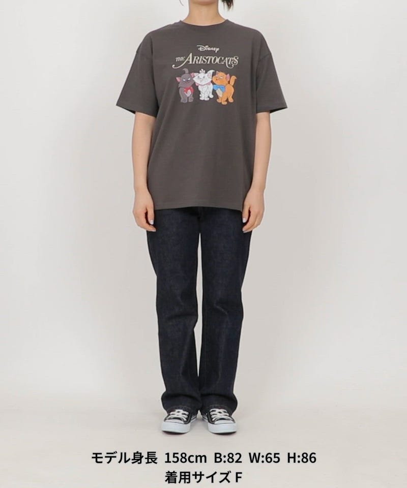 PUBLUX/Disney Marie/ディズニー マリー/プリント Tシャツ 限定展開